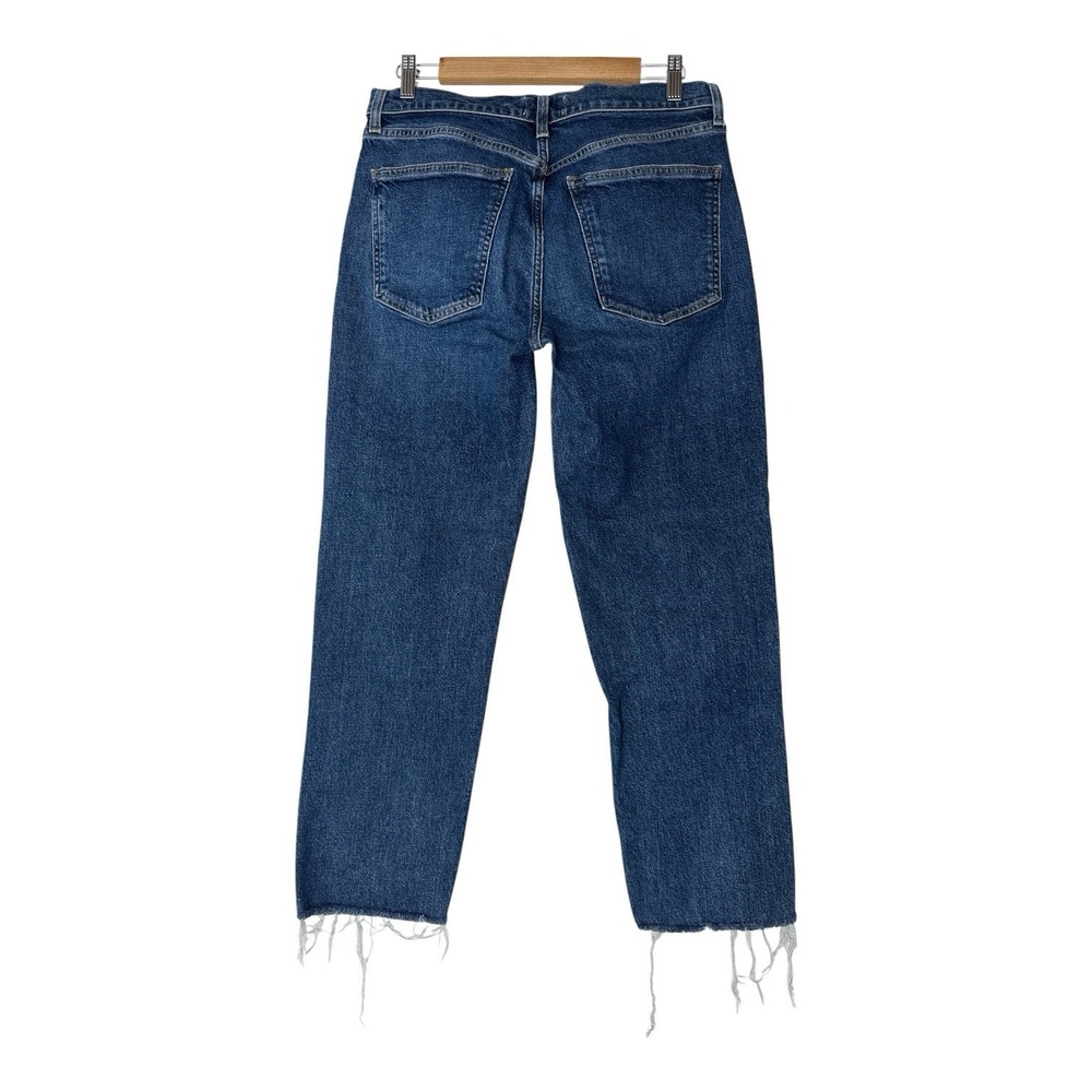 AGOLDE KYE Jeans Women's SIZE 28 Straight Leg Blue Stretch - Picture 2 of 7